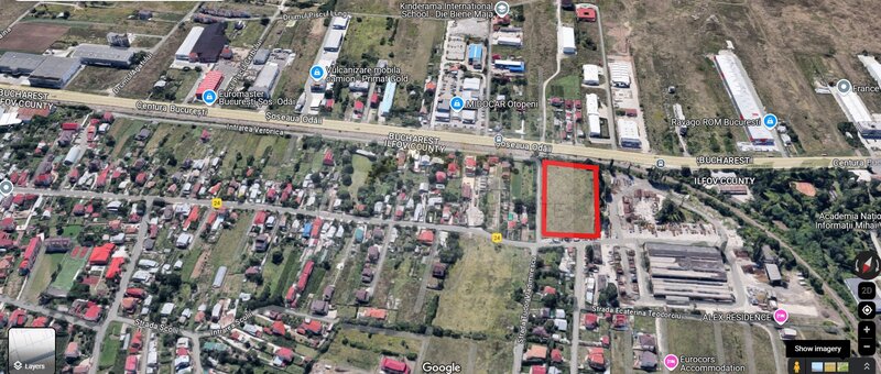 Otopeni, Sos. Odai, teren de vanzare/ inchiriere, 8551 mp.